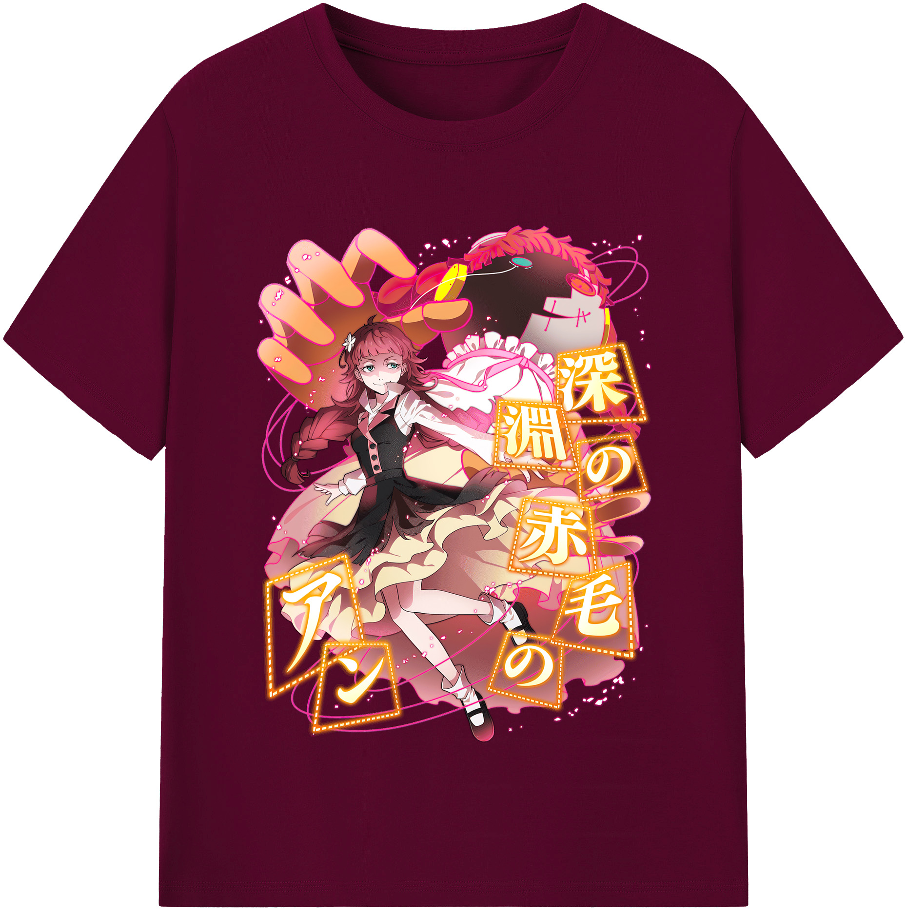（画像用） 文豪ストレイドッグス Bungo Stray Dogs レディースカジュアルプリントTシャツ（綿100％）